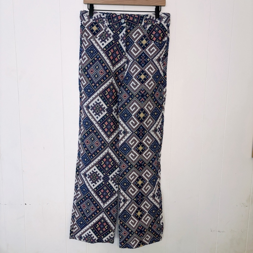Love + Harmony Patterned Woven Pants L